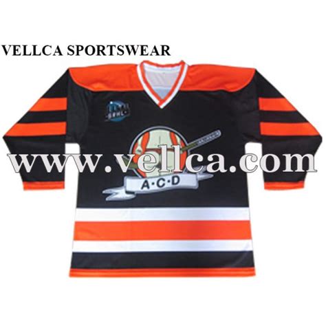 Design Ice Hockey Jerseys Shirts Hockey League Team Uniforms | Vellca ...