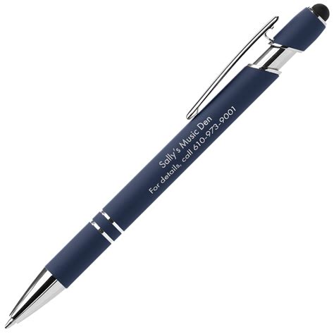 Buy promotional Alpha Soft Touch Pen with Stylus at National Pen - pens.com