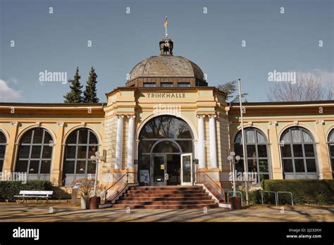 The Pump Room in Bad Harzburg, Lower Saxony, Germany. Landmark in the ...