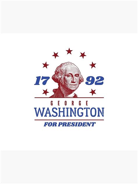 "George Washington 1792 Presidential Campaign Election " Tapestry by ...