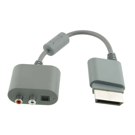 Optical Video Adapter HDMI Cable Cord Wire For MICROSOFT Xbox 360 Gray