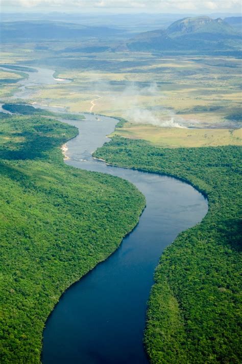 The Amazon River is the 2nd largest river and stretches 2,700,000 feet ...