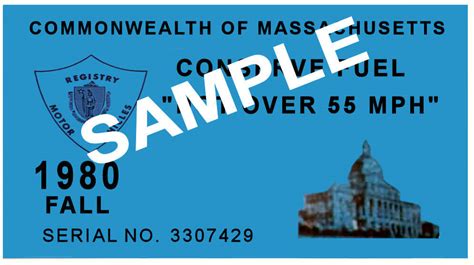 1980 Massachusetts FALL INSPECTION Sticker - $20.00 : Bob Hoyts Classic Inspection Stickers, Add ...