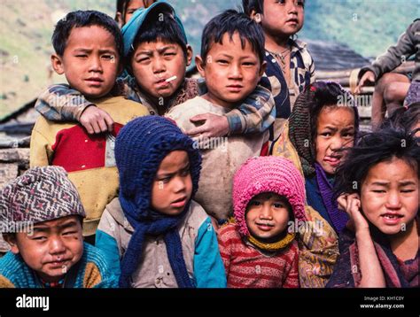 Nepal: Country Kids Stock Photo - Alamy