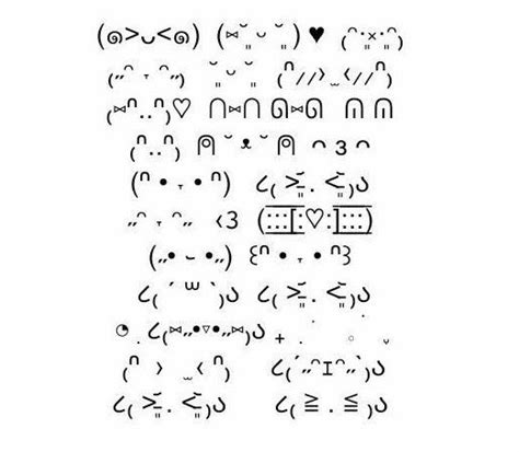 Pin by J. Lyons on kaomoji | Cute text symbols, Text symbols, Ascii art