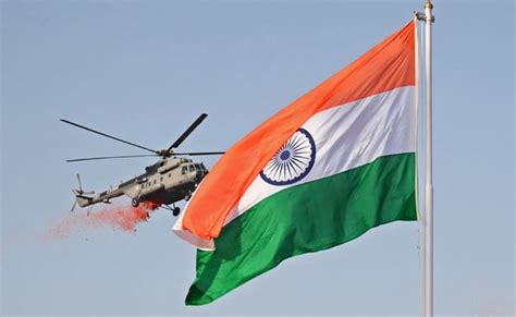 Independence Day 2021: In A First, IAF Choppers Shower Flowers After Flag Unfurling At Red Fort