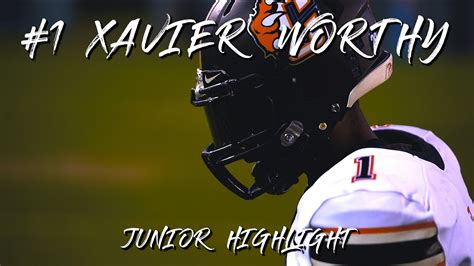 Xavier Worthy Junior Highlights Class of 2021 - YouTube