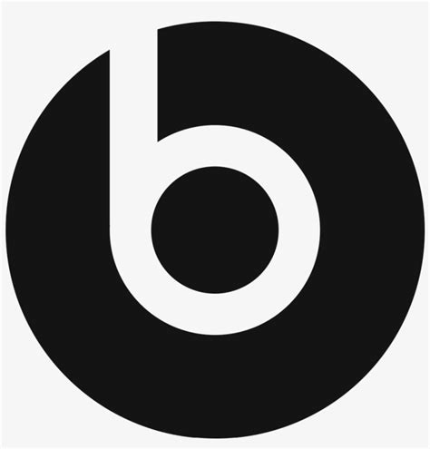 Beats Logo Black Png PNG Image | Transparent PNG Free Download on SeekPNG