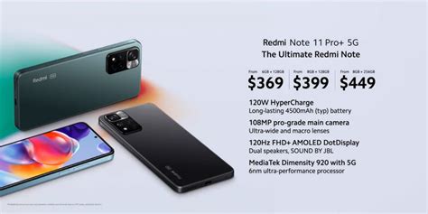 Redmi Note 11 Pro+ 5G, Note 11S 5G, and Note 10 5G Launched, Here are ...