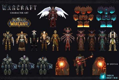 Wow Characters for Warcraft 3 by JhOtAm on DeviantArt