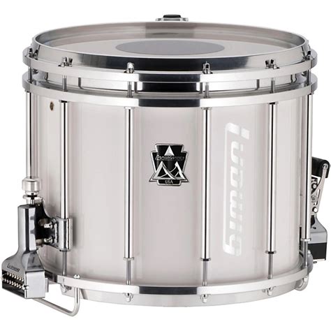 Ludwig Ultimate Marching Snare Drum, 14 x 12 in., White | Guitar Center