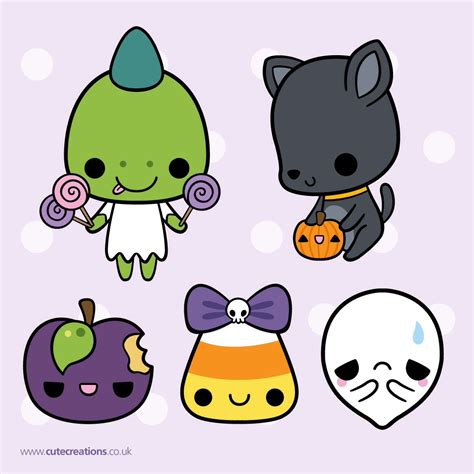 Cute Halloween Animal Drawings