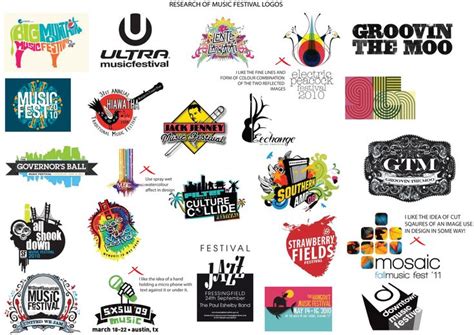 music festival logos - Google Search | Festival logo, Music festival ...