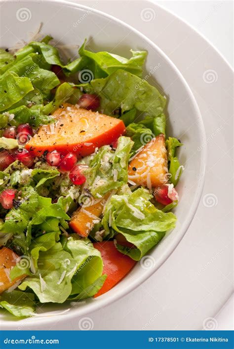 Fruit and vegetable salad stock image. Image of sharon - 17378501