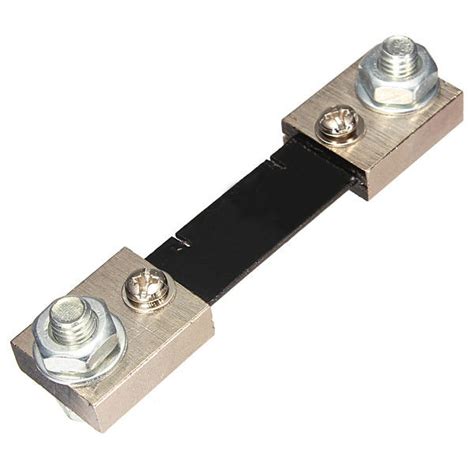 FL-2, DC Current Shunt Resistor For Amp Ampere Panel Meter, 100A/75mV | Majju PK