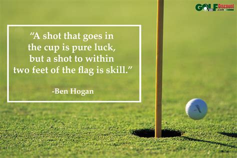 It's better to be lucky than good. #golf #quote | Golf inspiration ...