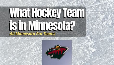 What Hockey Team is in Minnesota? (NHL, AHL, & NCAA) - Hockey Response