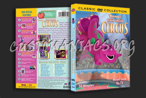 Barney: Barney's Super Singing Circus dvd cover - DVD Covers & Labels ...