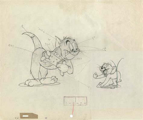 Living Lines Library: Tom and Jerry (TV Series 1940- ) - Model Sheets & Production Drawings