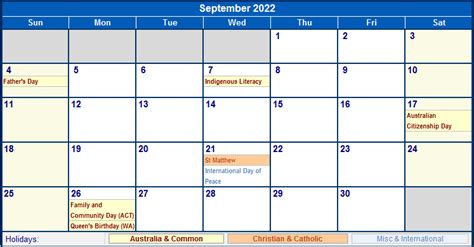 2022 Sept Calendar Printable | PRINTABLE CALENDAR 2021