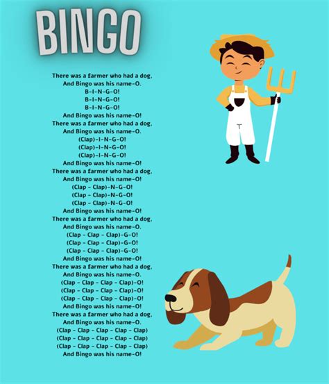 Bingo Printable Lyrics, Origins, and Video