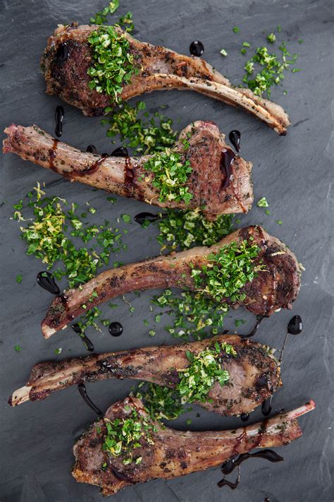 Herb Marinated Lamb Chops - Colavita Recipes