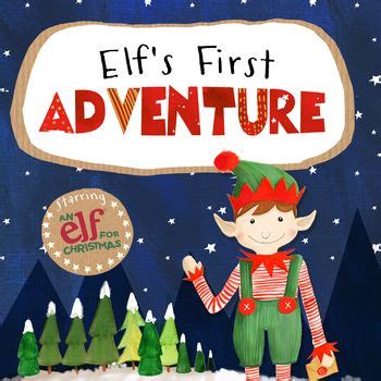 Elf's First Adventure Magical Christmas Elf Story Book By Big Little Toys