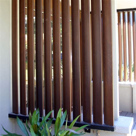 Cedar #louvres motorised to adjust as the sun moves. www.openshutters.com.au | Privacy screen ...
