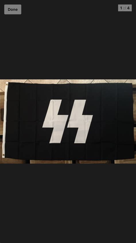 GERMAN WW2 SCHUTZSTAFFEL SS FLAG