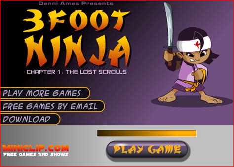 3 Foot Ninja | MiniClip Wiki | Fandom