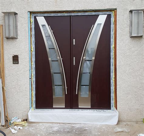 Exterior Doors Installation Projects | Flush door design, Installing exterior door, Door ...