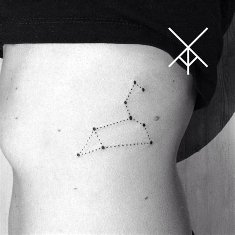 25 Leo Constellation Tattoo Designs, Ideas and Meanings - Tattoo Me Now ...