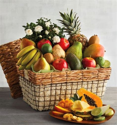 Send Your Birthday Wishes With Fruit Basket