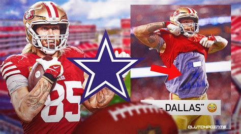 49ers' George Kittle could get fined by NFL after sporting NSFW Cowboys ...