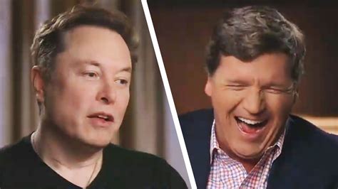 Elon Musk interviewed by Tucker Carlson, goes HORRIBLY wrong | Elon ...