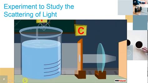 Experiment To Study The Scattering Of Light - YouTube