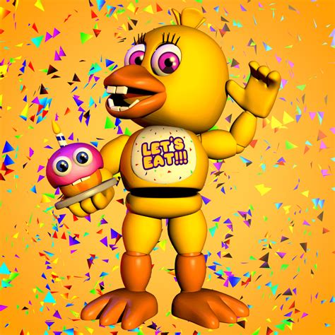 Fnaf World Charaters pack : Adventure Chica ! : fivenightsatfreddys