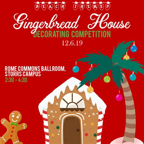 Gingerbread House Decorating Competition 12/6 – 2:30 to 4:30 | Civil ...