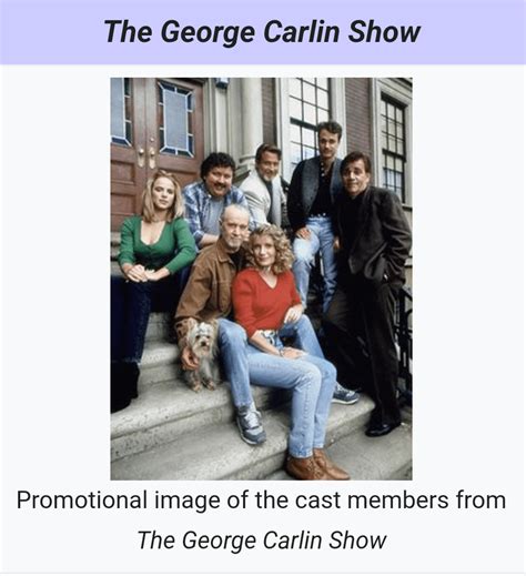 The George Carlin Show. Didn't last long for some reason. : r/90s