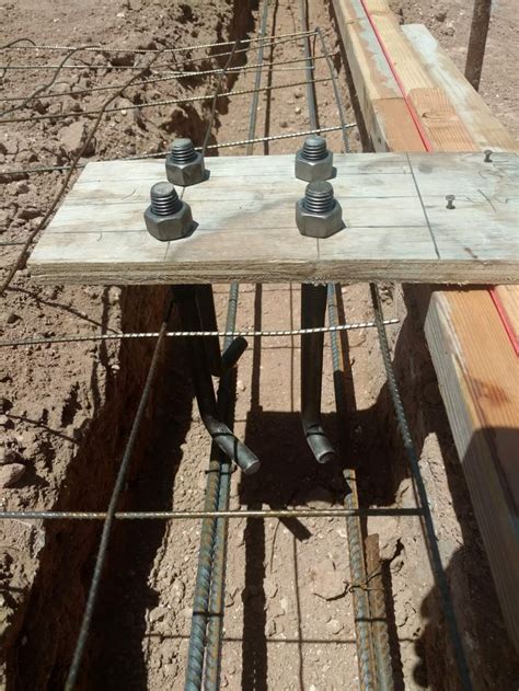 Pin on Anclaje | Building foundation, Steel frame construction, Steel ...