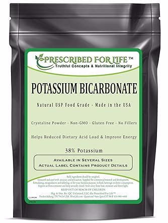 potassium bicarbonate vs sodium bicarbonate - Captions Couples