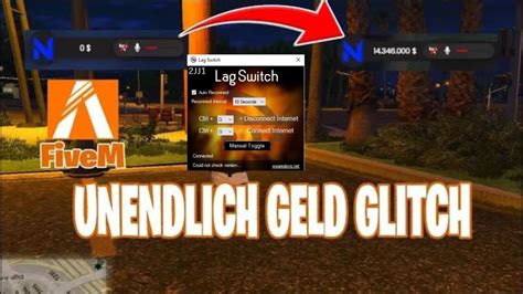 Lag Switch DOWNLOAD Ich zeige den Unendlich Geld Glitch für FiveM ...