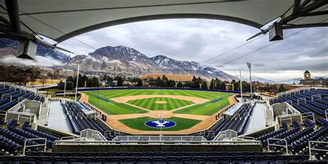 BYU mountainous baseball field