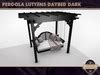 Second Life Marketplace - Pergola Lutyens Daybed Dark - PG Version - PG Version - BOXED