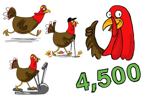 Trot Off the Turkey Challenge - Living Healthy