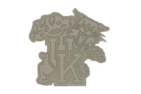 Free 3D file Kentucky Wildcats Mascot 🏀・Object to download and to 3D ...