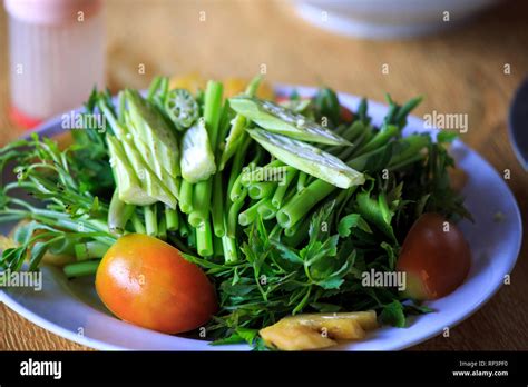 Vegetables cut for soup Stock Photo - Alamy