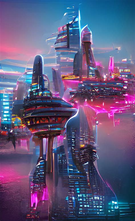 Futuristic Cities Wallpaper