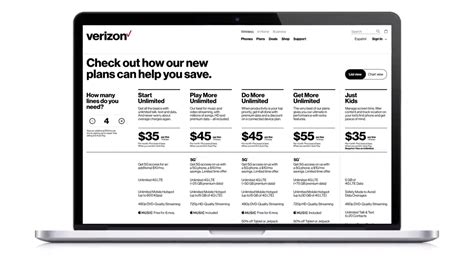 Verizon just introduced four new unlimited plans that are cheaper than before