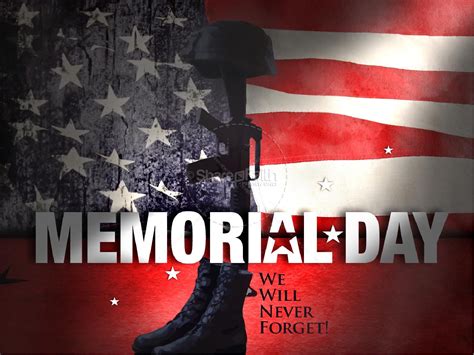 Memorial Day Flag PowerPoint | Memorial Day PowerPoints